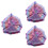 3Pièces Bonnets De Bain Nylon Élastique Confort 6