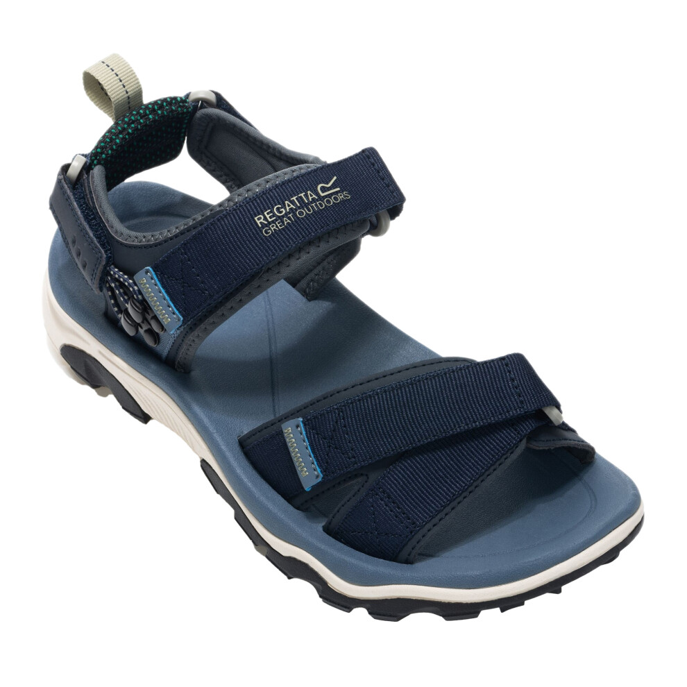 Regatta (7 Uk, Navy/China Blue) Mens Blaze Sandals