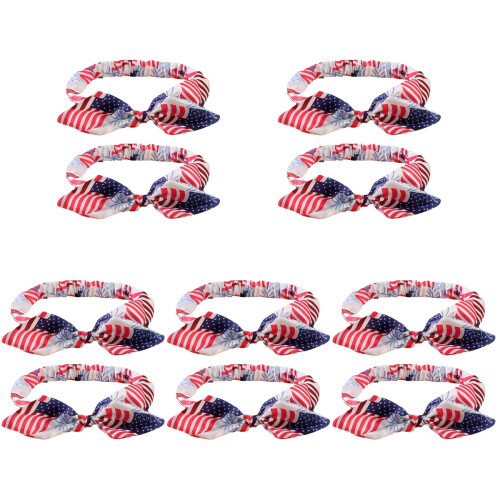 10Pièces Headbands Bébé Arc Décor Fête 1
