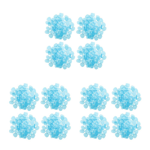 900Pièces Galets Bleu Résine Décorations Extérieur 2