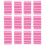 150Pièces Rose Bloc Tampon Ponçage Ongles 8