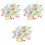 600Pièces Couleur Assortie Décor Aquarium 2