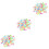 600Pièces Couleur Assortie Décor Aquarium 4