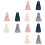 12Pièces Serviettes Mains Absorbantes Suspension Maison 6