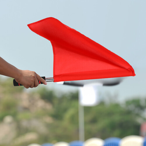5Pièces Drapeaux Arbitre En Signaux Précis Portables 2