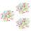 600Pièces Couleur Assortie Décor Aquarium 5