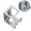 3Pièces Porte- Étanche Support Couleur Argent 6