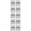 10Pièces Outils Acier Inoxydable Argent DIY Précis 4