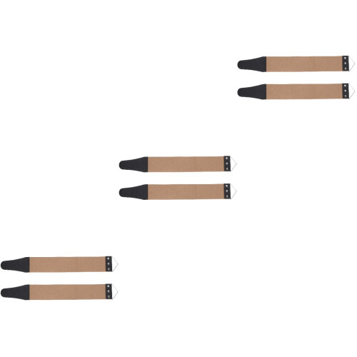 6Pièces Outils Affûtage Rasoir Double-Face Simple Usage Domestique 2