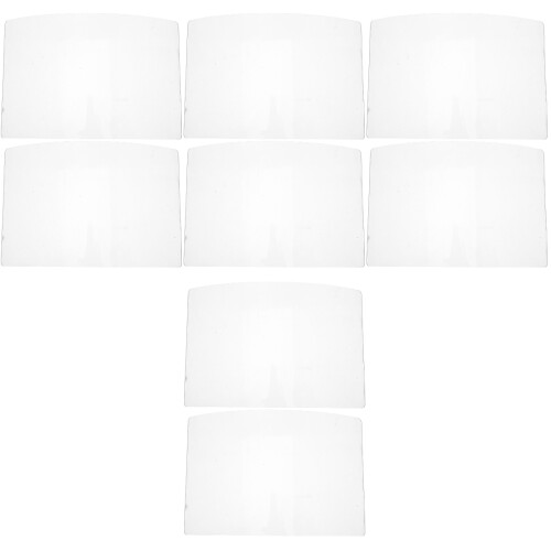 8Pièces Lentilles Protectrices Transparentes Pour Casque De Sablage 1
