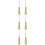 6Pièces Awls Couture Cuir Handle Cuivre Réparation DIY 8