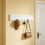 Rangement Mural Bois Pour Cintres, Design Élégant 3