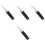 4Pièces Clé De Garage 4 Boutons Télécommande De Porte Noir 2