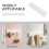 Rangement Mural Bois Pour Cintres, Design Élégant 6