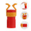 12Pièces Agrippe-Vis Rouge ABS Durable Outil Bois Pour Usage Maison 8