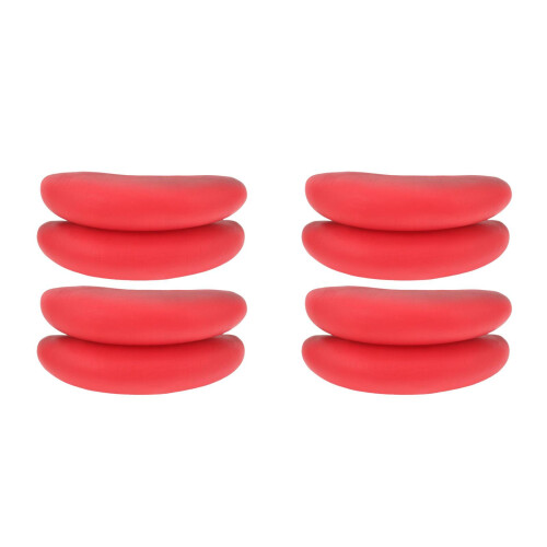 4Ensembles Rouges Cosplay En Caoutchouc Pour 1Er Avril 2