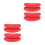 4Ensembles Rouges Cosplay En Caoutchouc Pour 1Er Avril 7