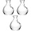 3Pièces Nichoir Transparent Pour Hamster Animal 2