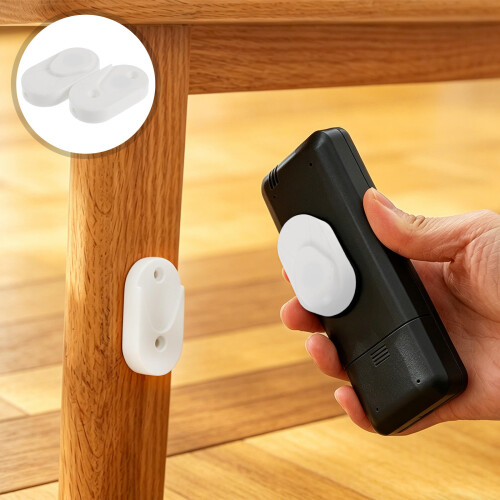 6Pièces Accroche Télécommande Magnétique ABS Installation