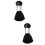 2Pièces Brosse Bois Nettoyage Cassés Salon 7