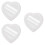 3Pièces Coeur Blancs Créatifs Pour Décor 7