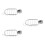 3Pièces Support Drainant Éponge Multi-Usage Pour Maison 5