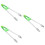 3Pièces Pinces Ramasse-Déchets Confort Vert Clair Pour Usage Extérieur 6