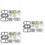3Ensembles Crochets Photos Fer Variée Usage 7