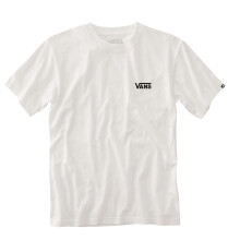 (S, White) Vans Mens Logo Cotton T-Shirt