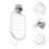 3Pièces Support Drainant Éponge Multi-Usage Pour Maison 11