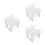 3Pièces Bureau En Bois Miniature Pour 2