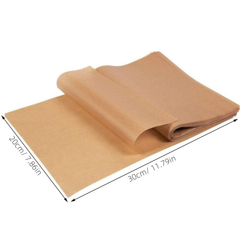 150Pièces Liner Papier Parchment Nonadhérent Usage Four Friteuse 1