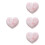 4Pièces Plateaux Rose En Cœur Maison Élégante 5
