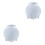 2Pièces Moules DIY Silicone Souple Pour Boules Résine 2