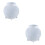 2Pièces Moules DIY Silicone Souple Pour Boules Résine 5