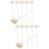 12Pièces Bâtons Diffuseurs Arômatiques Bois Khaki Décor Maison 6