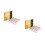2Pièces Jeu Éducatif Échecs Chinois 3D Beige Résine Résistant 2