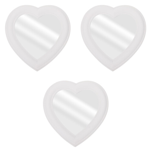 3Pièces Coeur Blancs Créatifs Pour Décor 2
