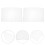 8Pièces Lentilles Protectrices Transparentes Pour Casque De Sablage 8