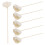 12Pièces Bâtons Diffuseurs Arômatiques Bois Khaki Décor Maison 9