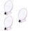 3Pièces Cosmétiques Blancs 5X Précis Pour Retouches 6