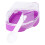 2Pièces Bain Hamster Violet ABS Transparent Pour Cage À Animal 7