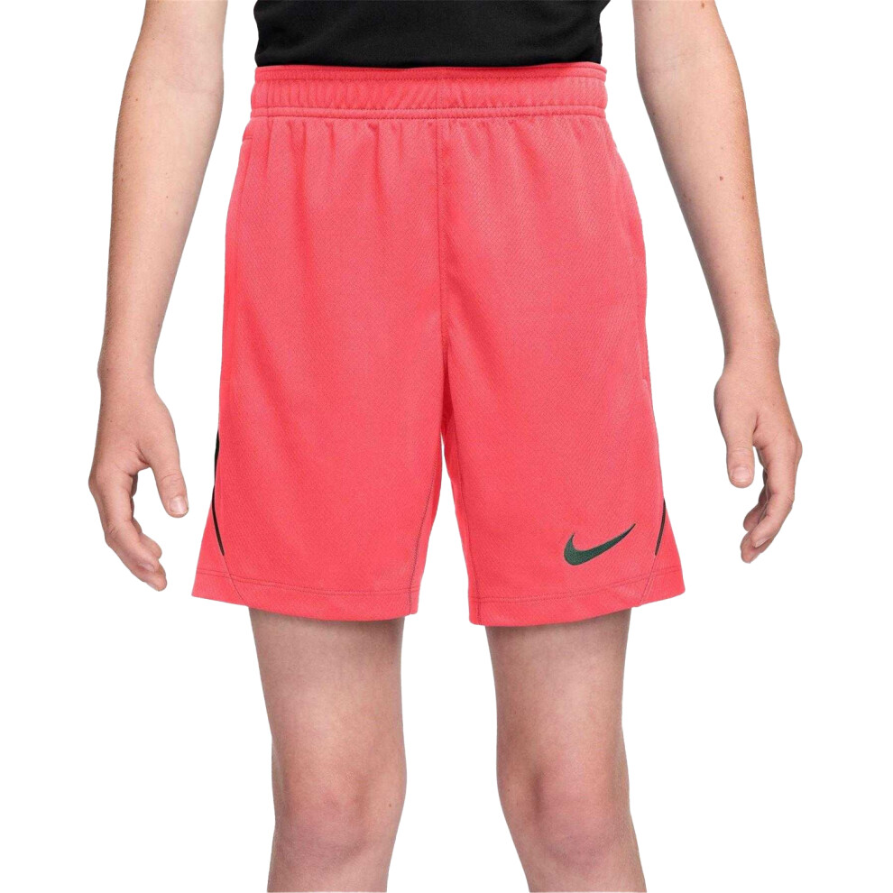 Nike (9-10 Years, Lava) Childrens/Kids Strike Football Shorts