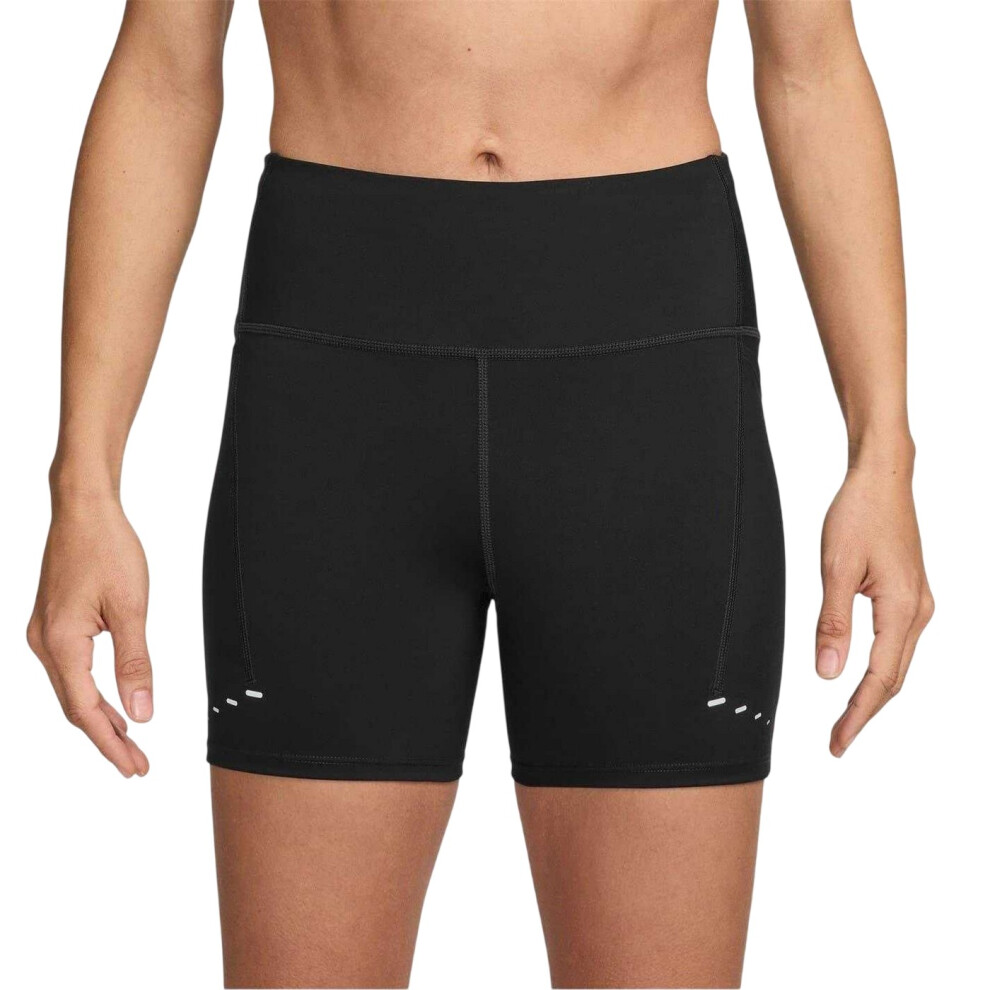 Nike (14 Uk, Black) Womens/Ladies Swift Running Shorts