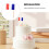 400Pièces Piques Décoratifs Colorés Pour 4