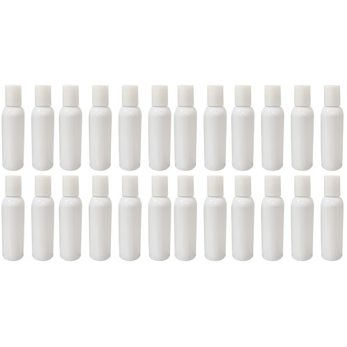 24Pièces Bouteilles Doseuses Blanches Pratiques Pour Camping Et 1