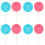 8Pièces Décor Colorée Simulation Pour Photo DIY 5