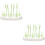 2Pièces Égouttoir Vert Avec Rangement Bébés 5