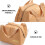 1Sac Déjeuner Kraft , , Grande , Portable 4