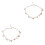 2Pièces Chaine Clavicule Style 3